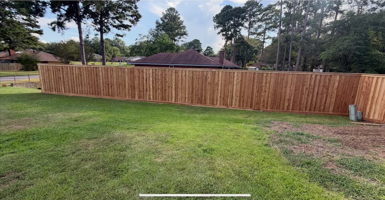 Fresh Cedar Install